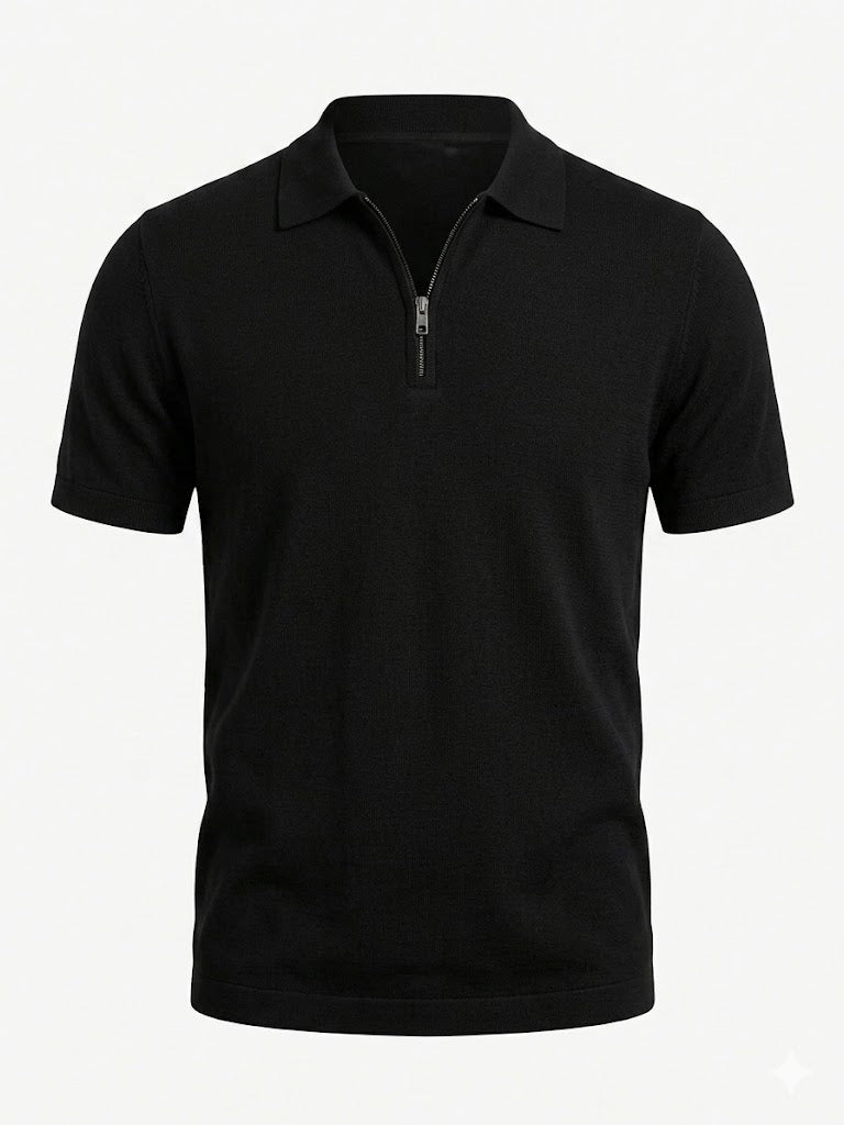 The Riviera Zip Polo