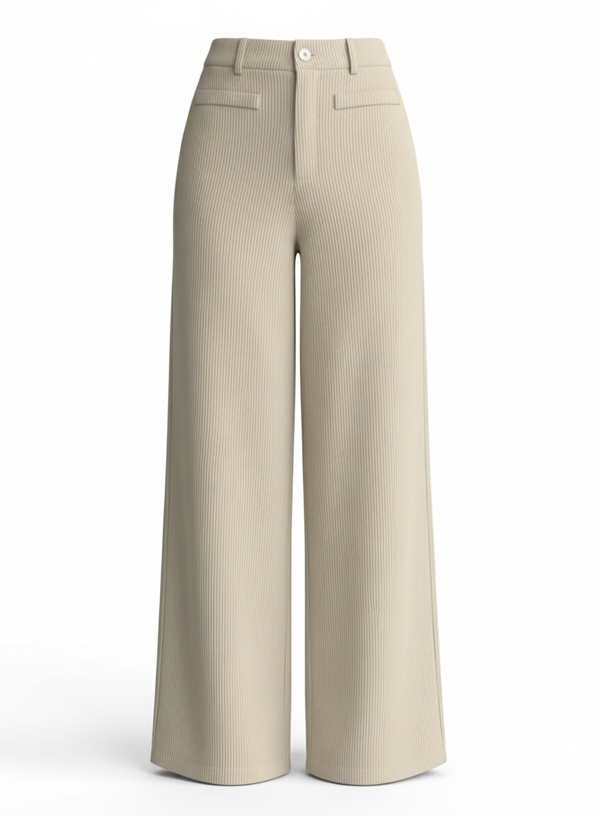 Corduroy Wide Leg Pants