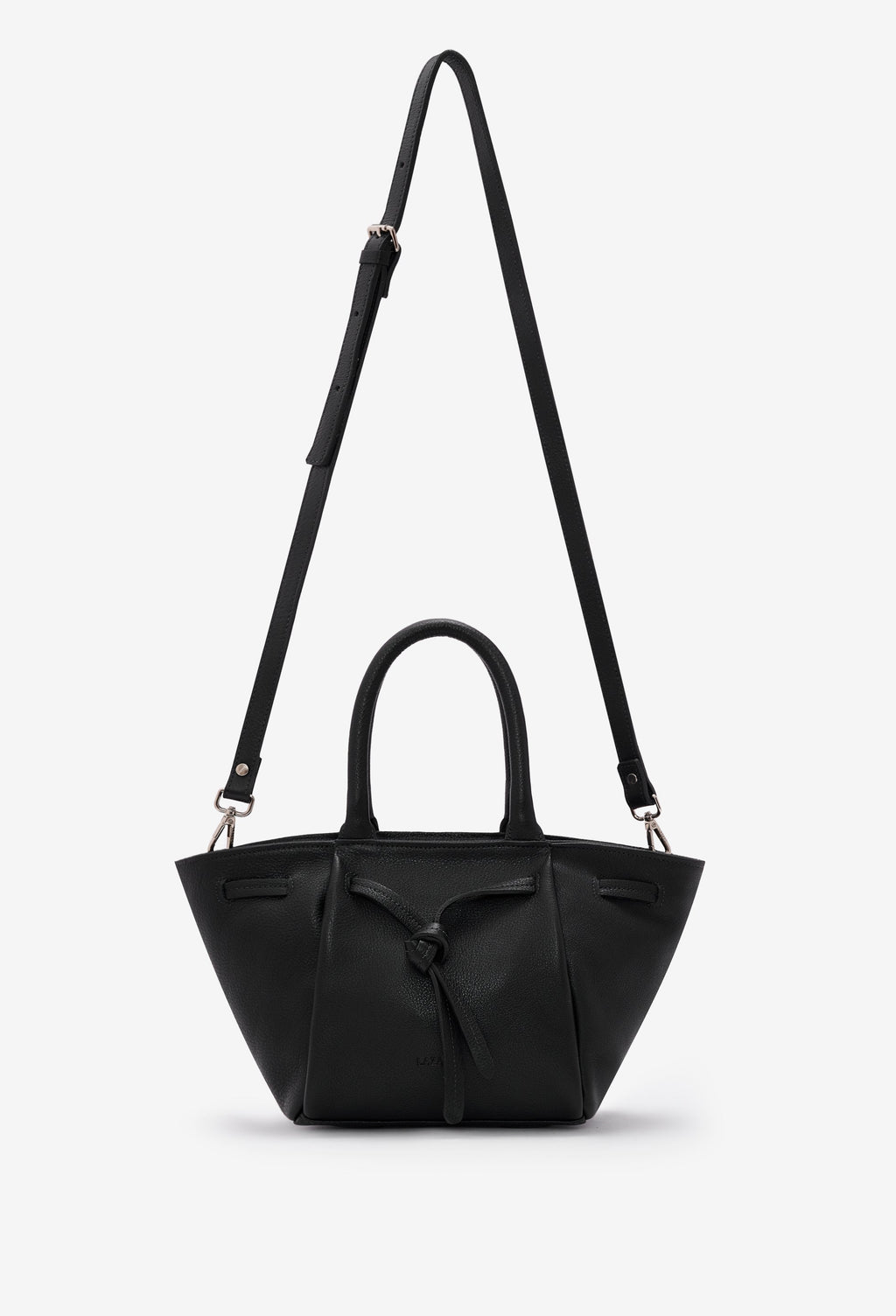 The Warmi Carryall — Black Leather